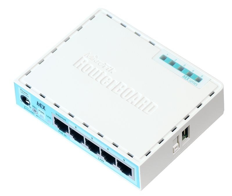 Mikrotik RB750GR3 Gigabit Ethernet Router Turquoise
