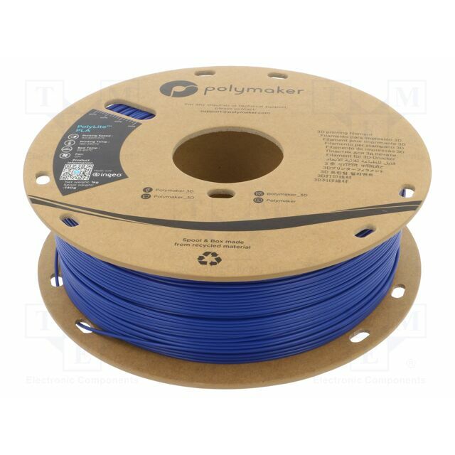 POLYMAKER Filament: PLA; 1.75mm; blue