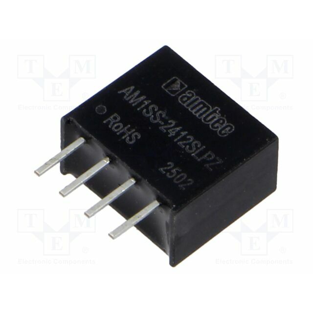 AIMTEC Converter: DC/DC; 1W; Uin: 21
