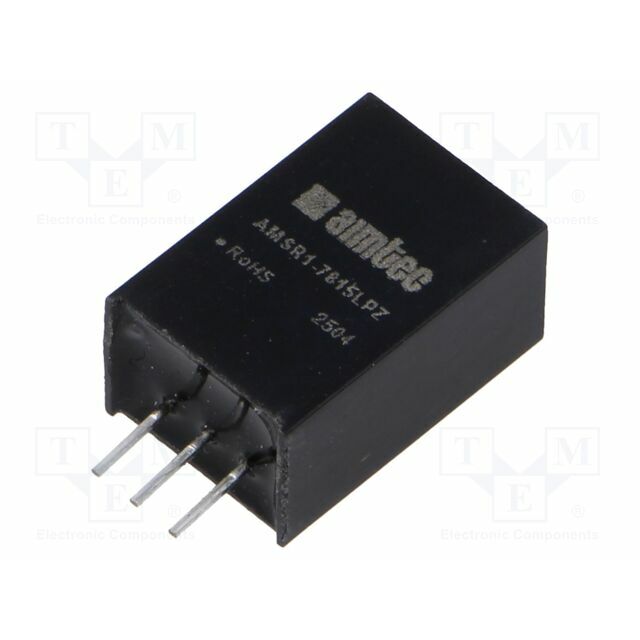 AIMTEC Converter: DC/DC; 15W; Uin: 8÷18VDC