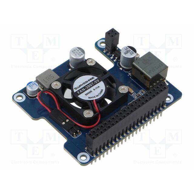 WAVESHARE Expansion board; PoE Ethernet; 56