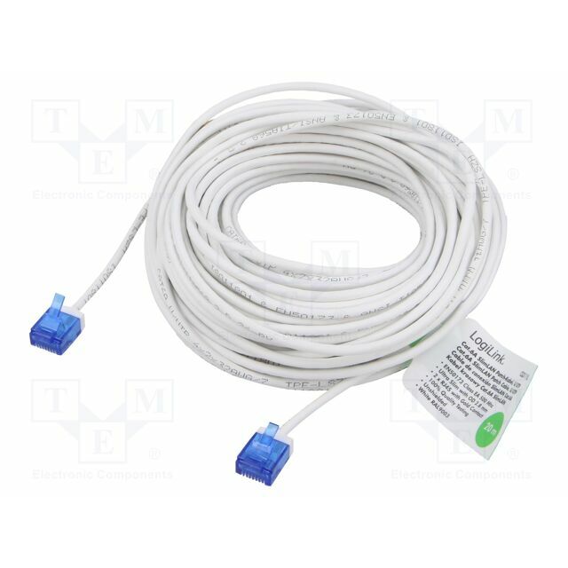LOGILINK Patch cord; U/UTP; Cat 6a