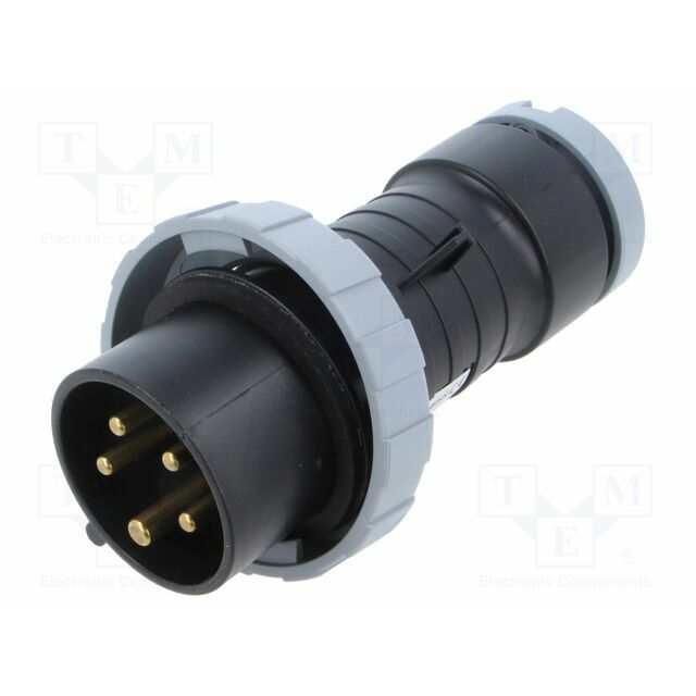 AMPHENOL Connector: AC supply 3-phase; plug