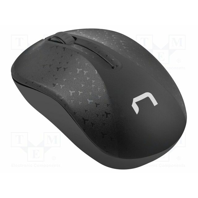 NATEC Mouse; TOUCAN; black; USB A