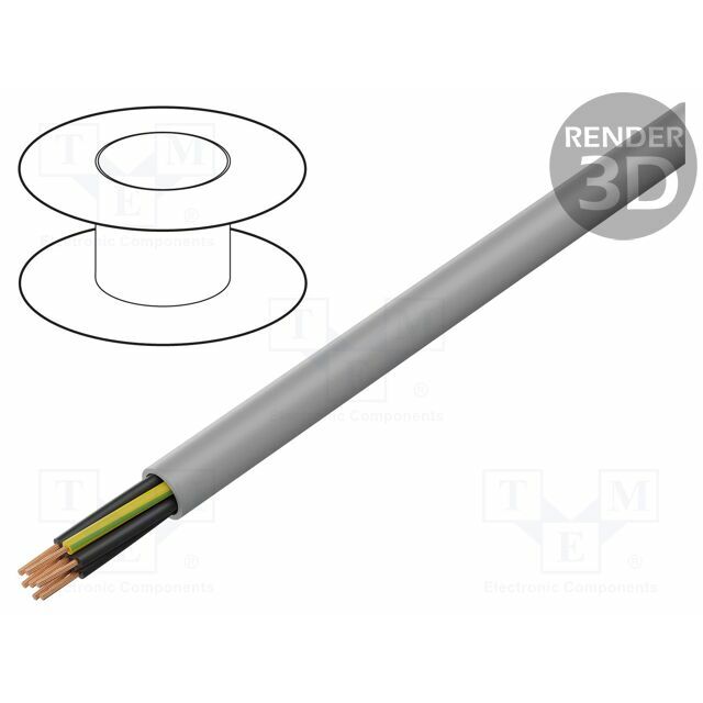 HELU Wire; MEGAFLEX®500; 7G0.5mm2; unshielded