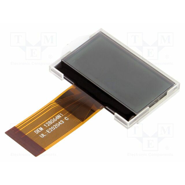 DISPLAY ELEKTRONIK Display: LCD; graphical; 128x64