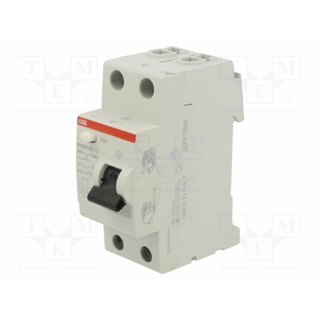 ABB RCD breaker; Inom: 40A; Ires: