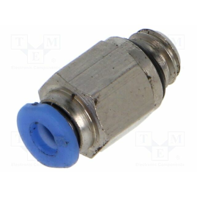 PNEUMAT Push-in fitting; straight; -0.95÷10bar