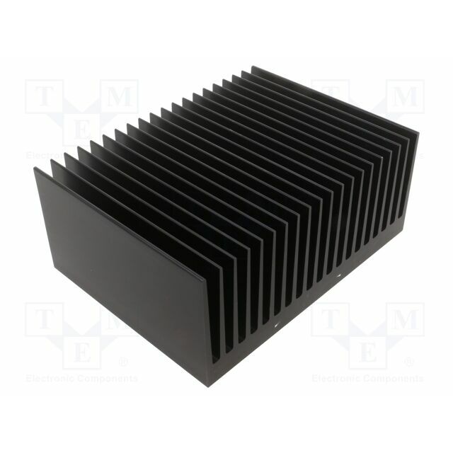 SEIFERT ELECTRONIC Heatsink: extruded; grilled; black