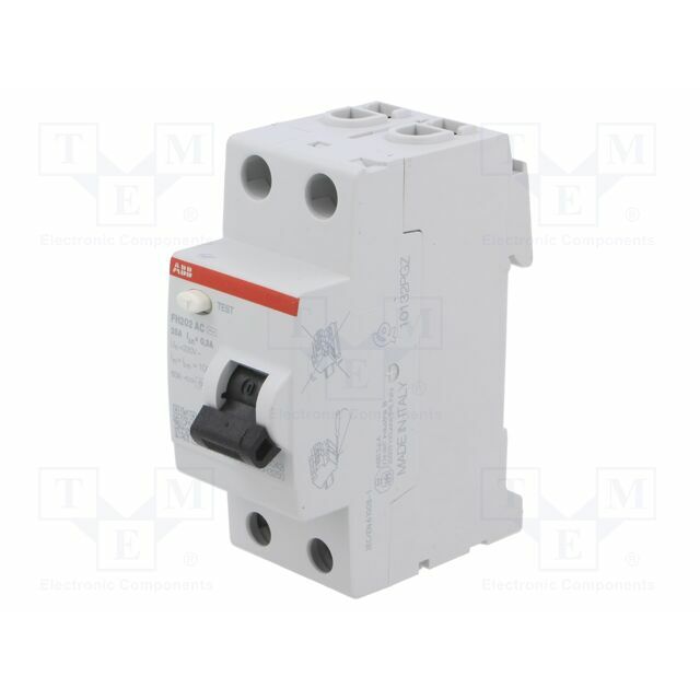 ABB RCD breaker; Inom: 25A; Ires:
