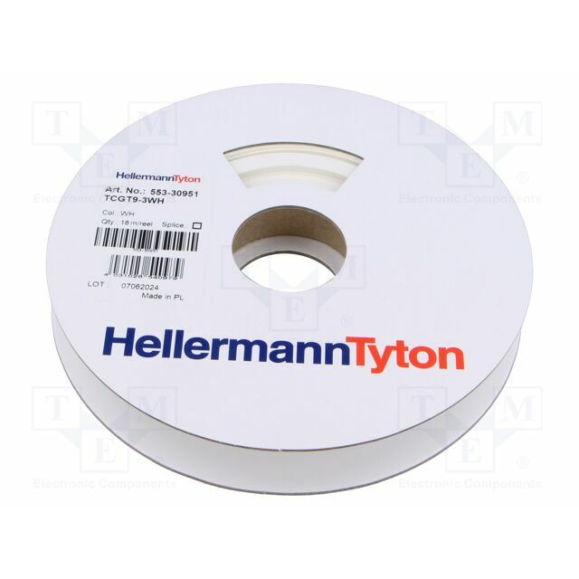 HELLERMANNTYTON Heat shrink markers; 72m; white