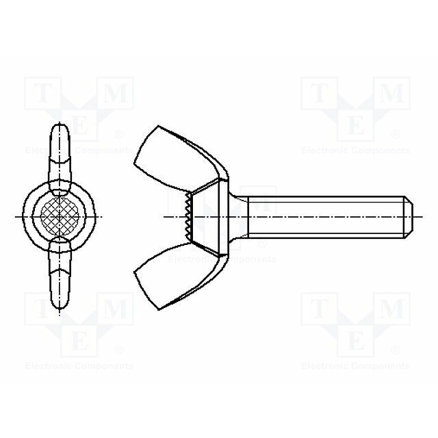 BOSSARD Screw; M5; M5x16; 0.8