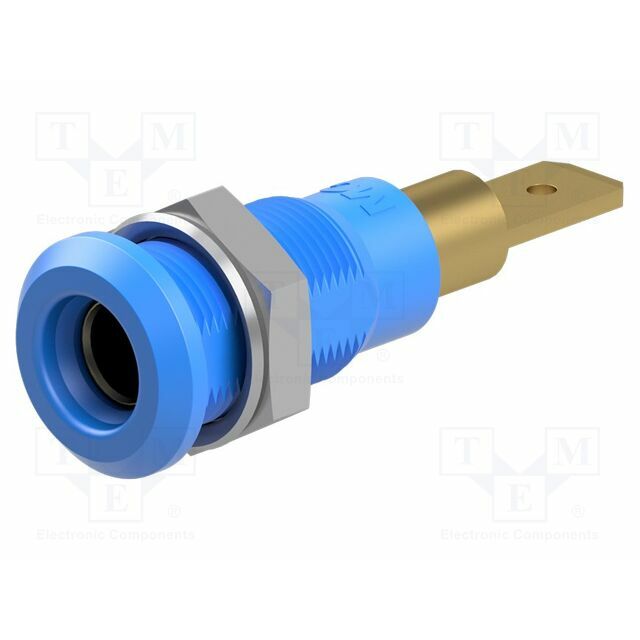 STAUBLI Laboratory connector: 4mm banana; socket