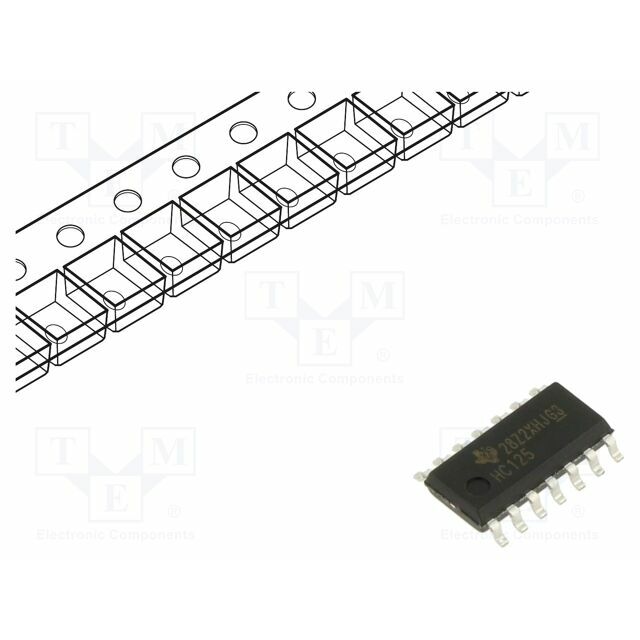 TEXAS INSTRUMENTS IC: digital; buffer,non-inverting