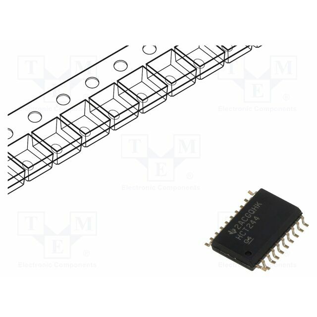 TEXAS INSTRUMENTS IC: digital; buffer,non-inverting
