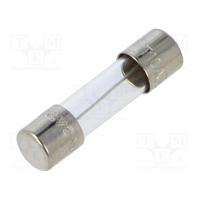 EATON/Bussmann Fuse: fuse; 5x20mm; cylindrical,glass