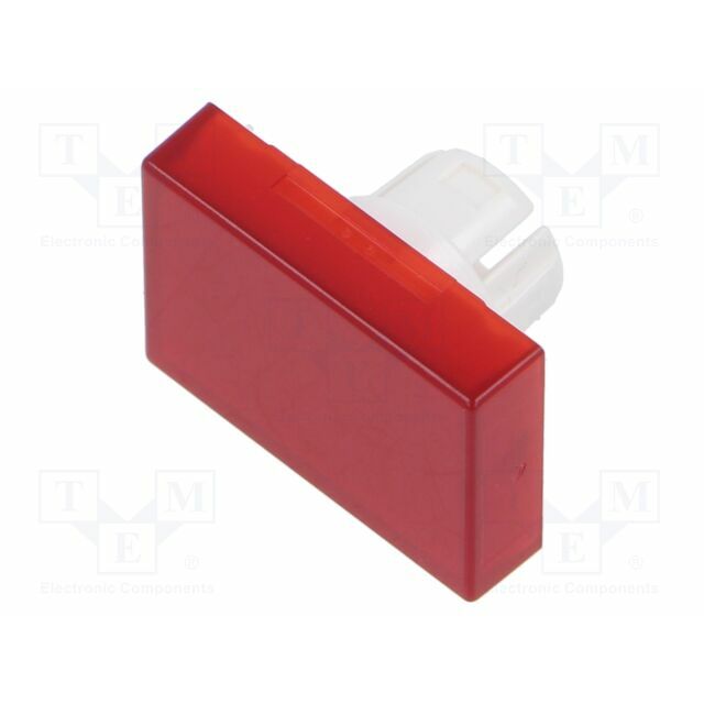 EAO Actuator lens; 16mm; 51; red