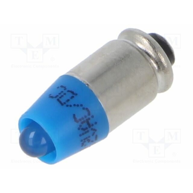 EAO LED lamp; blue; 12VDC; 12VAC