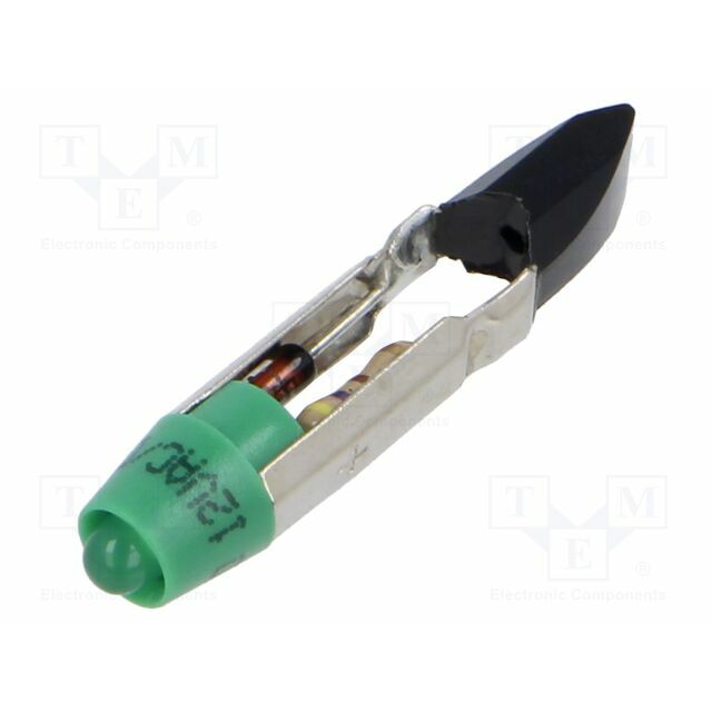 EAO LED lamp; T5,5; green