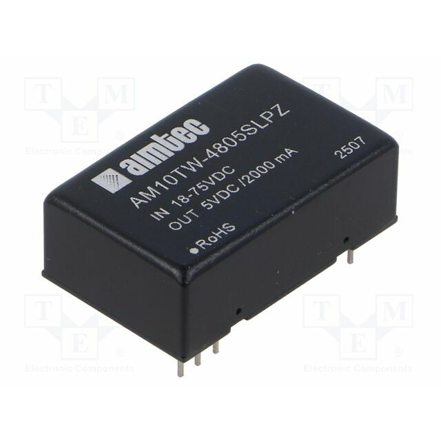 AIMTEC Converter: DC/DC; 10W; Uin: 18÷75VDC