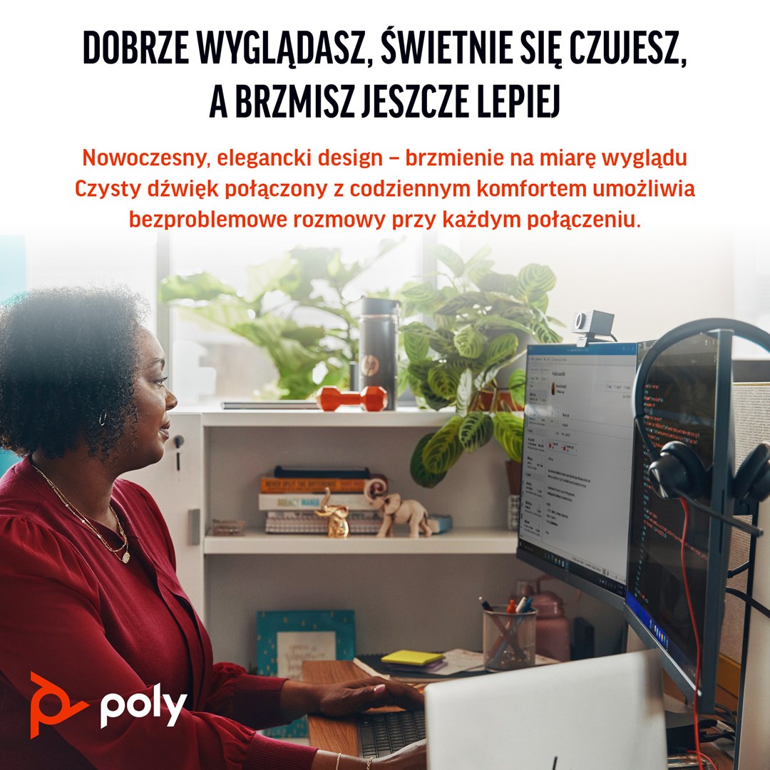 Wired Headset POLY Blackwire 3325 Stereo