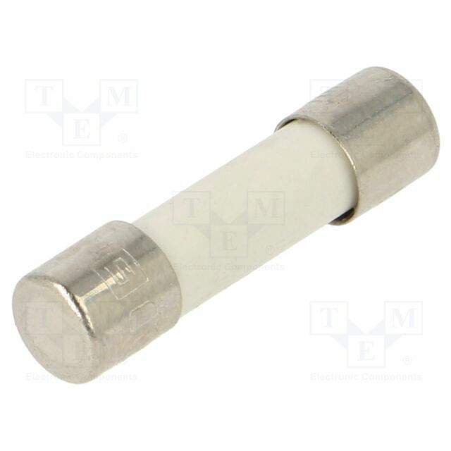 SCHURTER Fuse: fuse; 5x20mm; ceramic,cylindrical