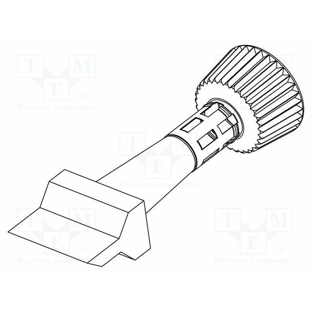 Tip; shovel; 15mm; for soldering iron