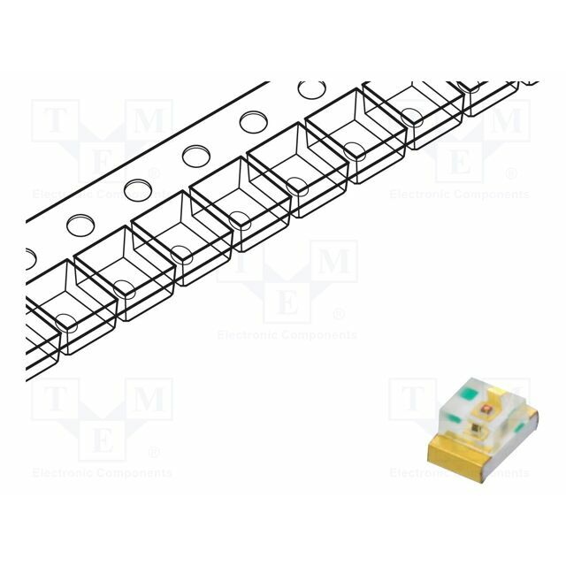 KINGBRIGHT ELECTRONIC LED; orange; SMD; 0805