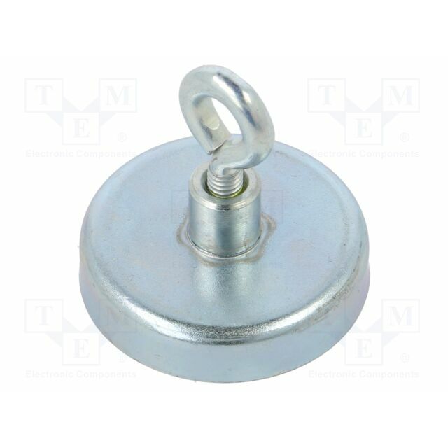 ELESA+GANTER Magnet: permanent; hard ferrite; 80N