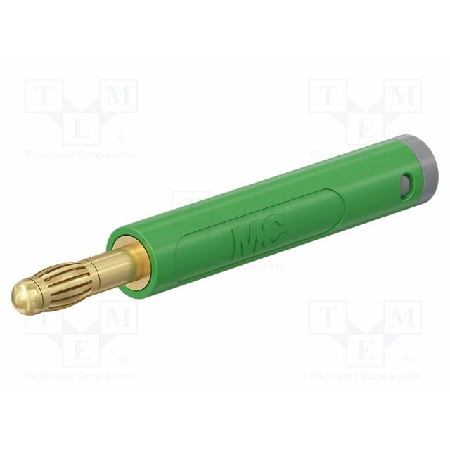 STAUBLI Laboratory connector: 4mm banana; plug