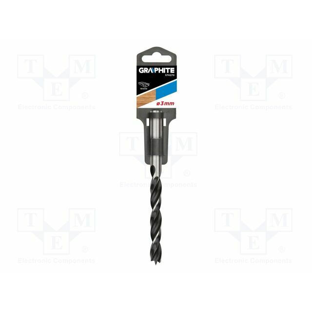 GRAPHITE Drill bit; for wood; Ø: