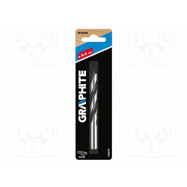 GRAPHITE Drill bit; for wood; Ø: