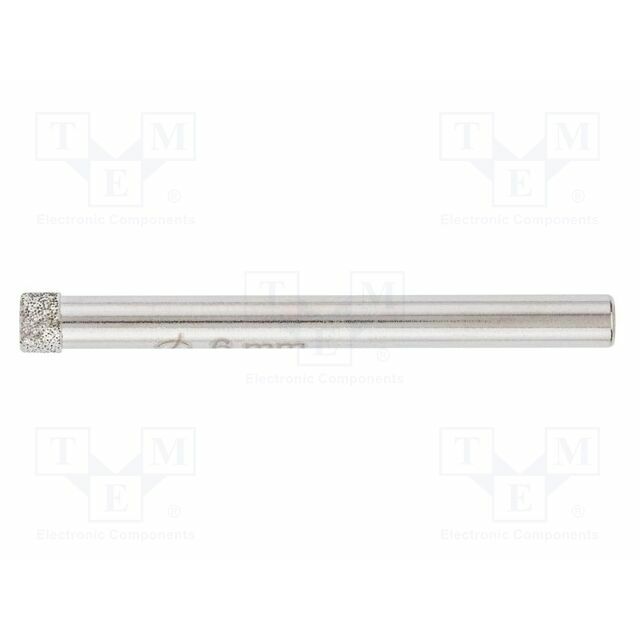 GRAPHITE Drill bit; Ø: 6mm; diamond