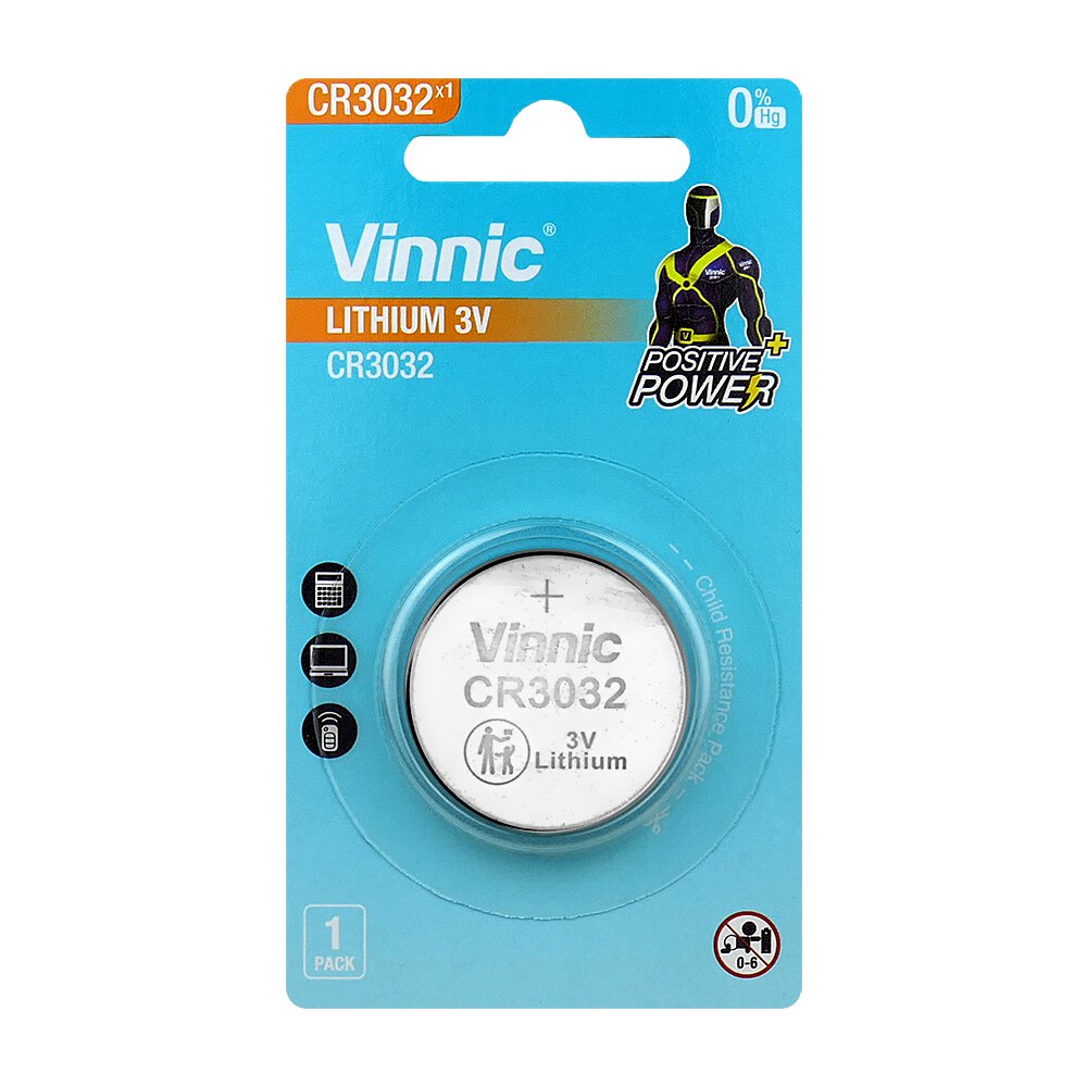 CR3032 1BL Vinnic (bateria litowa) |