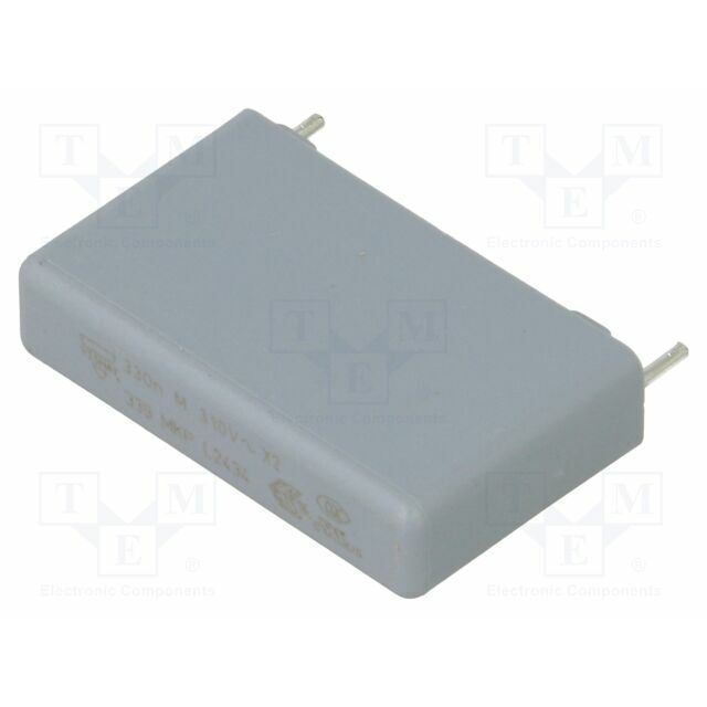 VISHAY Capacitor: polypropylene; X2; 330nF; 630VDC