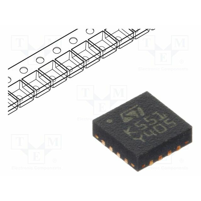 STMICROELECTRONICS IC: comparator; low-power; Cmp: 4