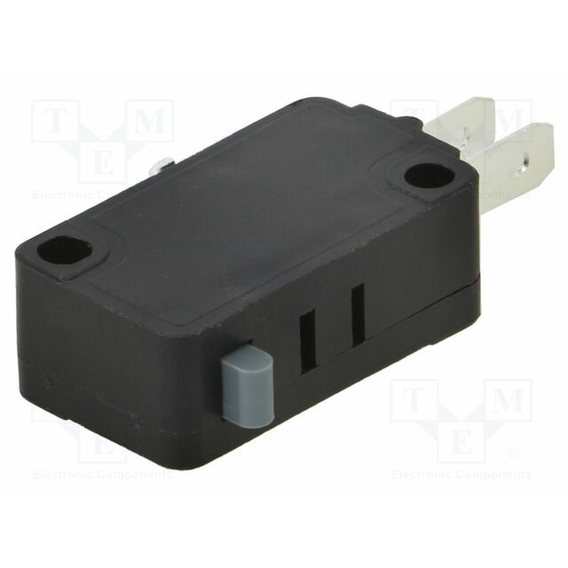 E-SWITCH Microswitch SNAP ACTION; 15A/250VAC; without