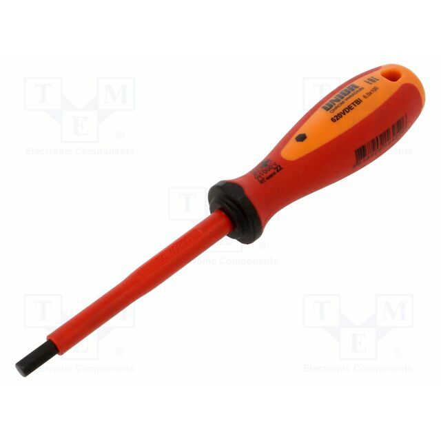 Screwdriver: insulated; hex key; HEX 6mm