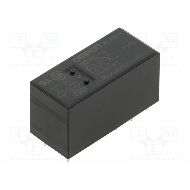 OMRON Electronic Components Relay: electromagnetic; Ucoil: