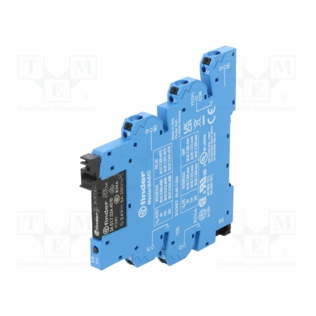 FINDER Relay: interface; Ucoil: 24VAC,24VDC