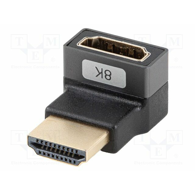 LANBERG Adapter; HDMI socket,HDMI plug