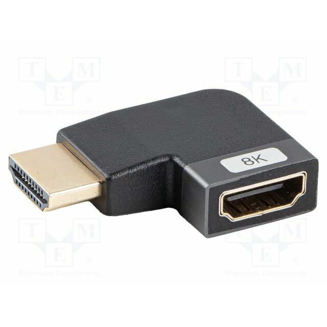 LANBERG Adapter; HDMI socket,HDMI plug