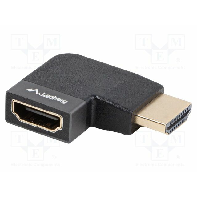 LANBERG Adapter; HDMI socket,HDMI plug