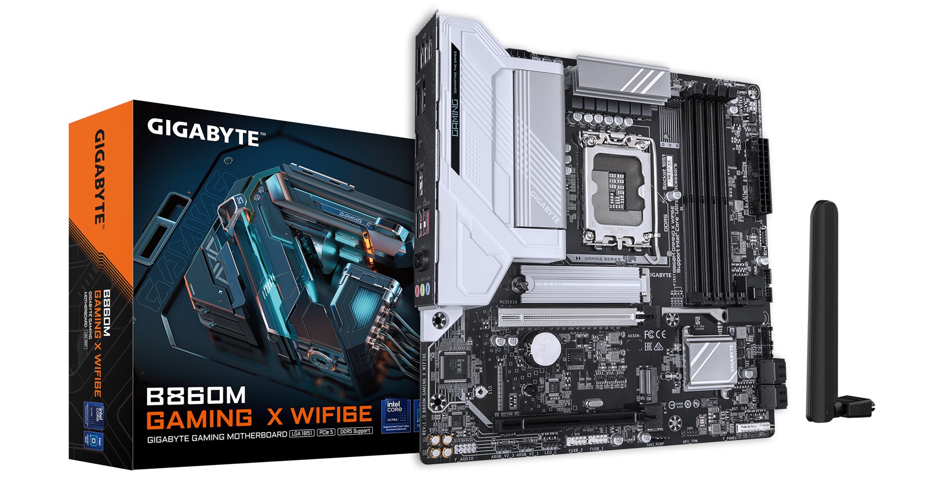GIGABYTE B860M GAMING X WIFI6E mātesplate