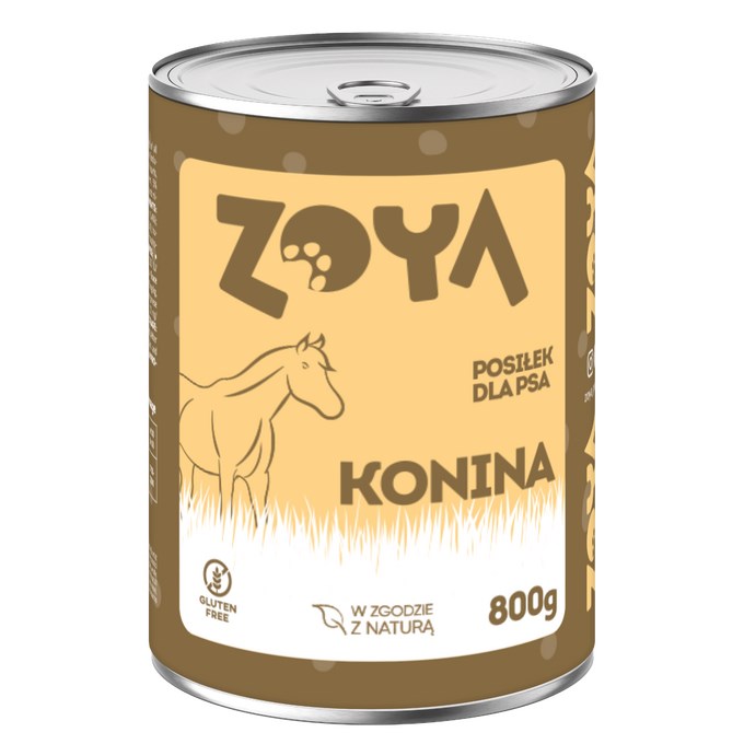ZOYA Horse - wet dog food