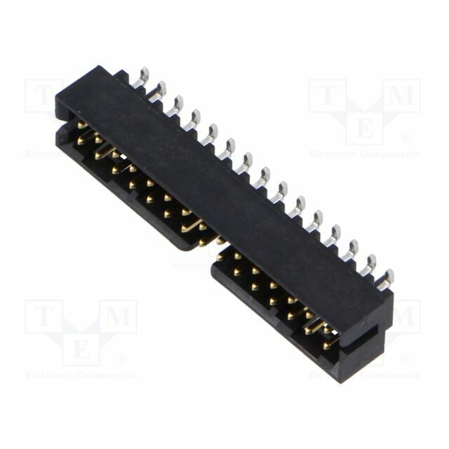 MOLEX Connector: PCB-cable/PCB; socket; male; PIN: