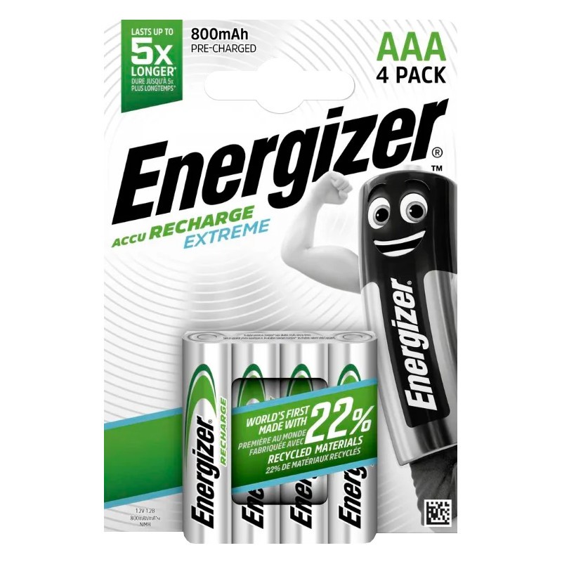 R03 AKU 4BL ENERGIZER EXTREME 800