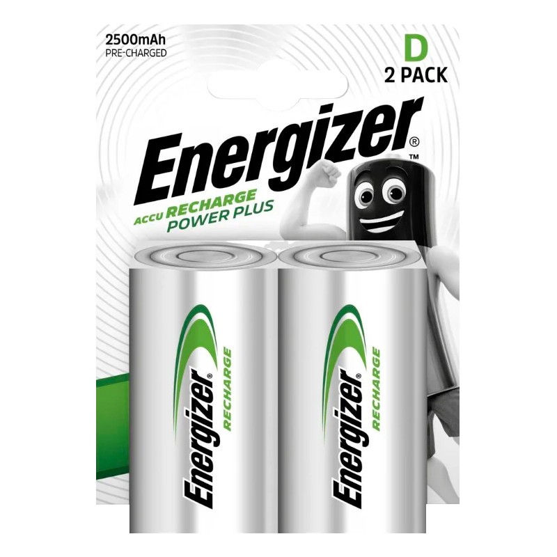 R20 2BL ENERGIZER 2500 HR20 AKUMULATORS