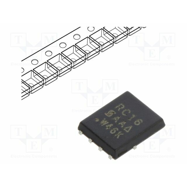 VISHAY Transistor: N-MOSFET + Schottky; TrenchFET®