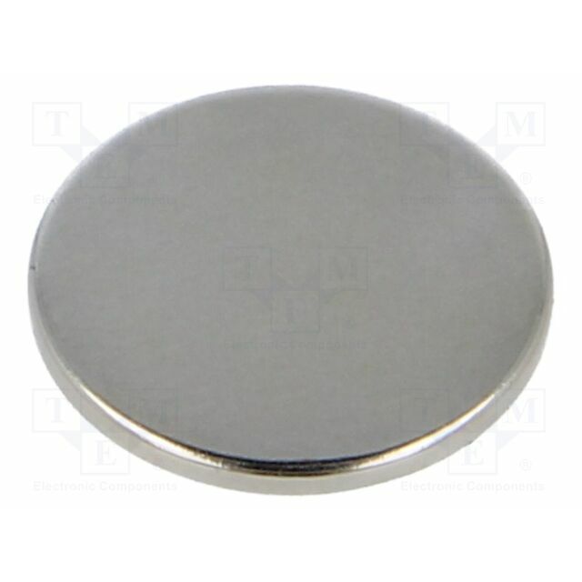 ELESA+GANTER Magnet: permanent; neodymium; 10N; Ø: